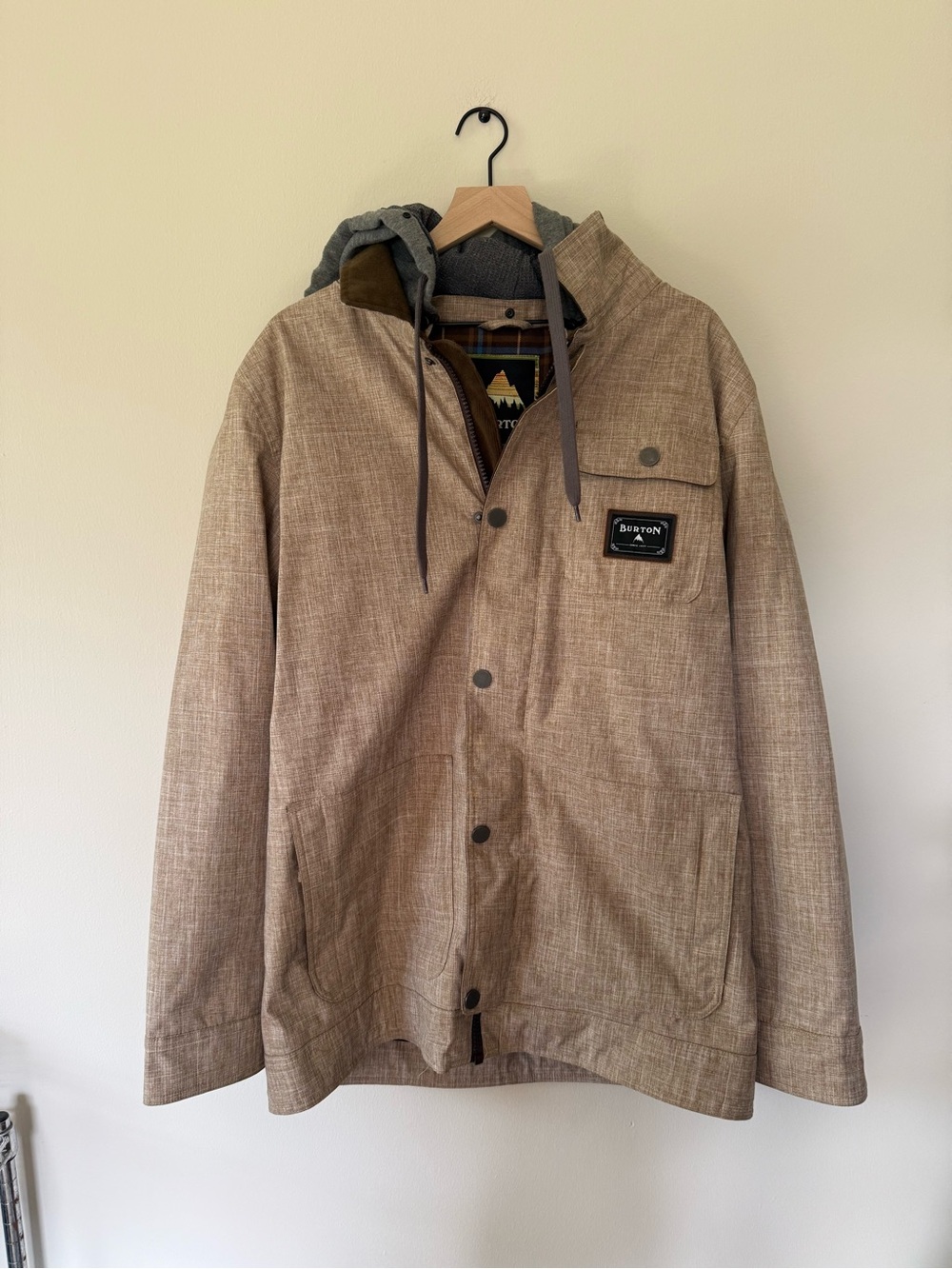 Burton Dunmore Beaver Tail melange jacket